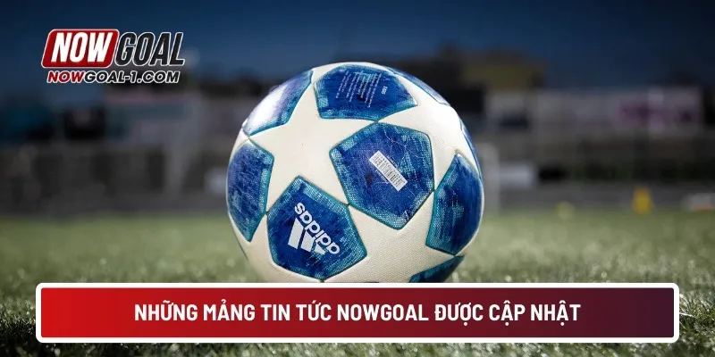 Những mảng tin tức NOWGOAL được cập nhật