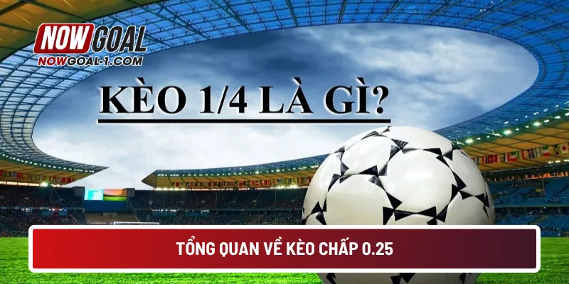 Tổng quan về kèo chấp 0.25